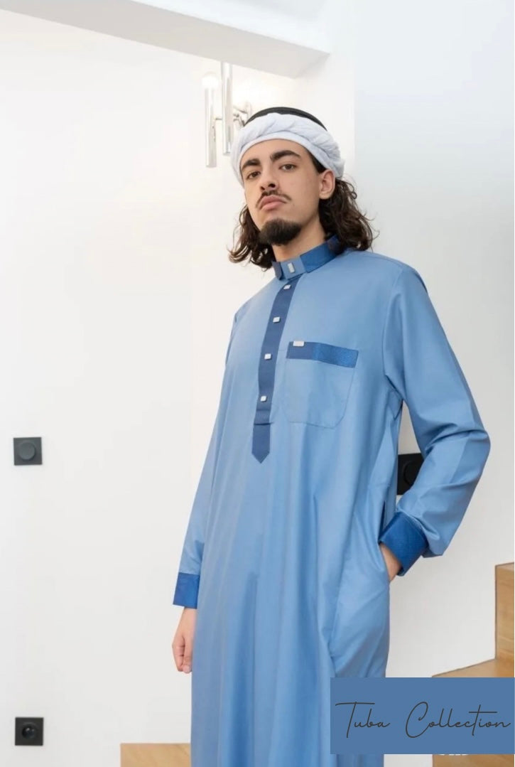 Jalabiya mit Kragen
