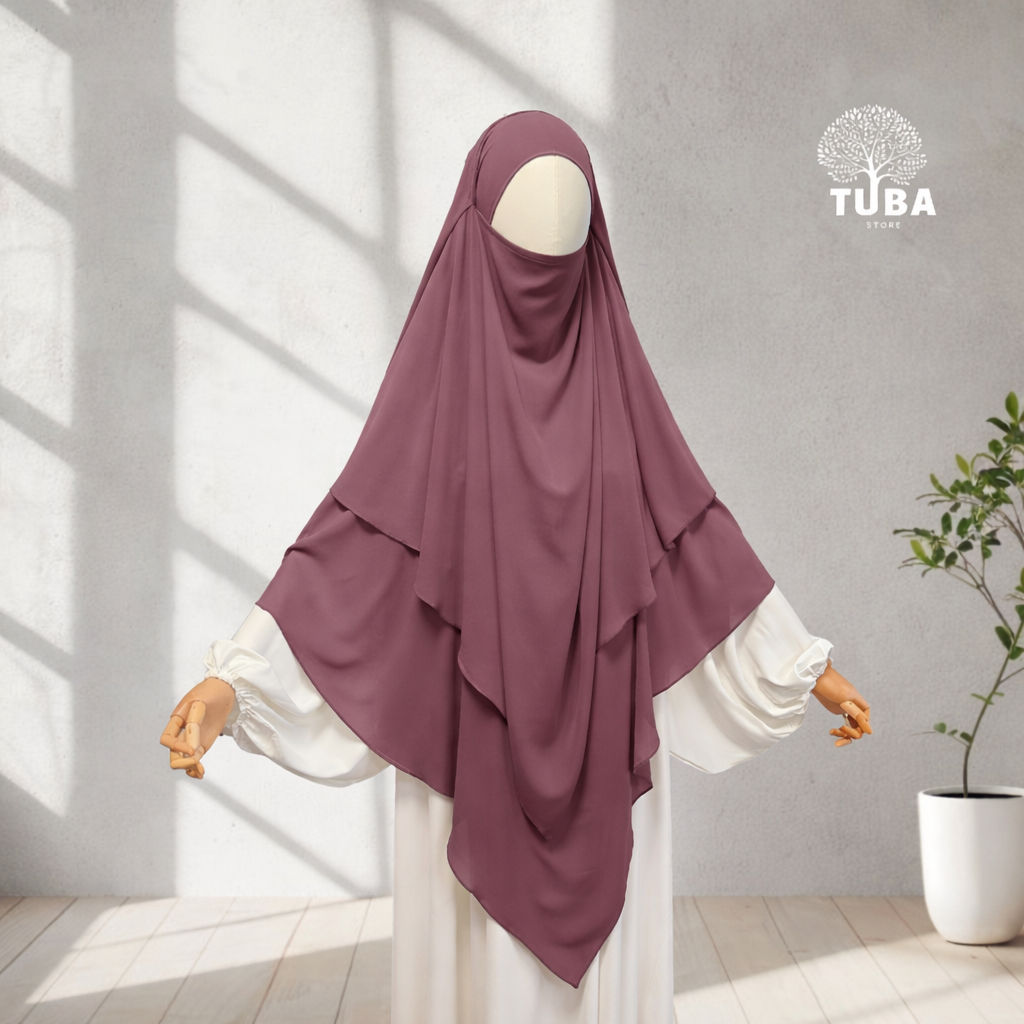 Premium Chiffon Khimar Maxi - dreilagig