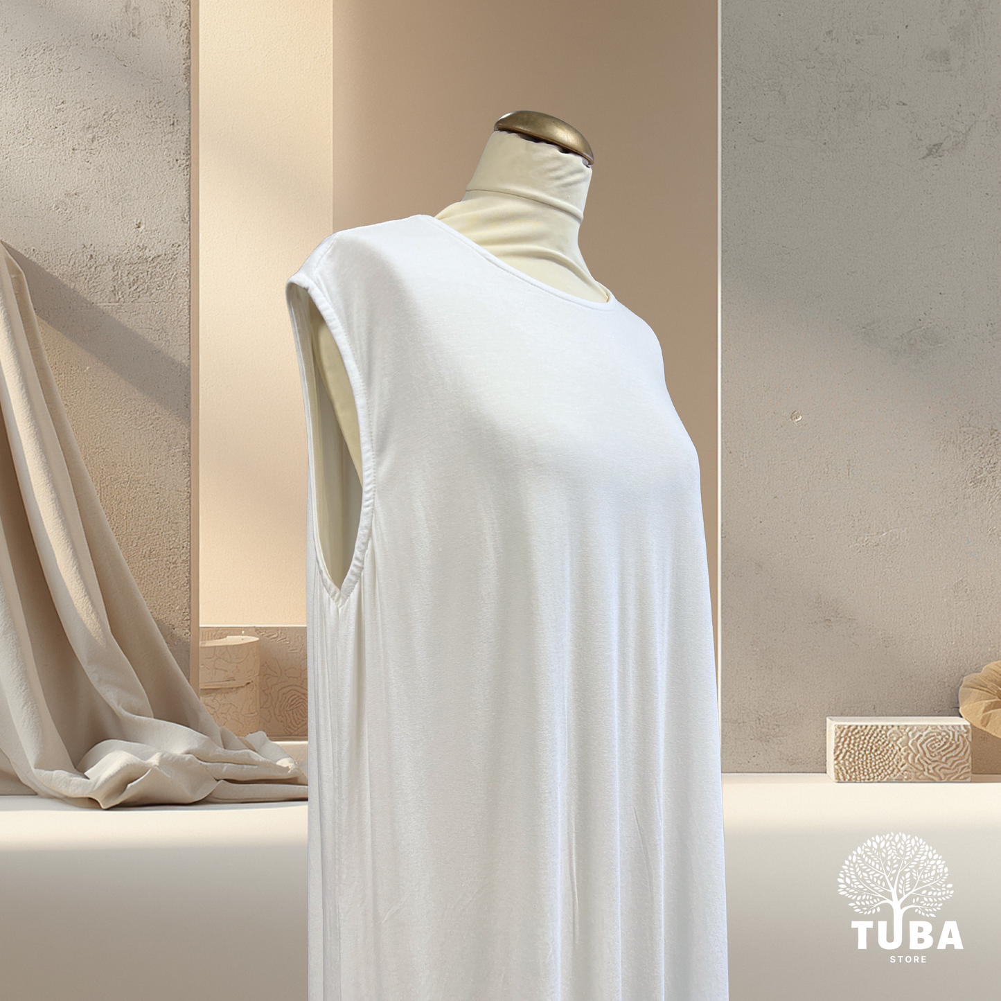 Viskose Unterkleid - 100% Atmungsaktiv