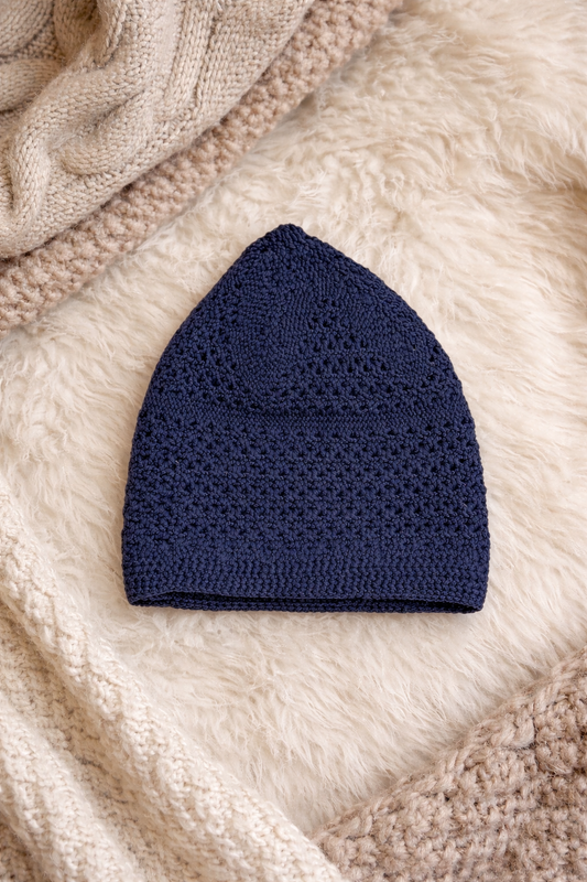 Gebetsmütze (Marineblau)