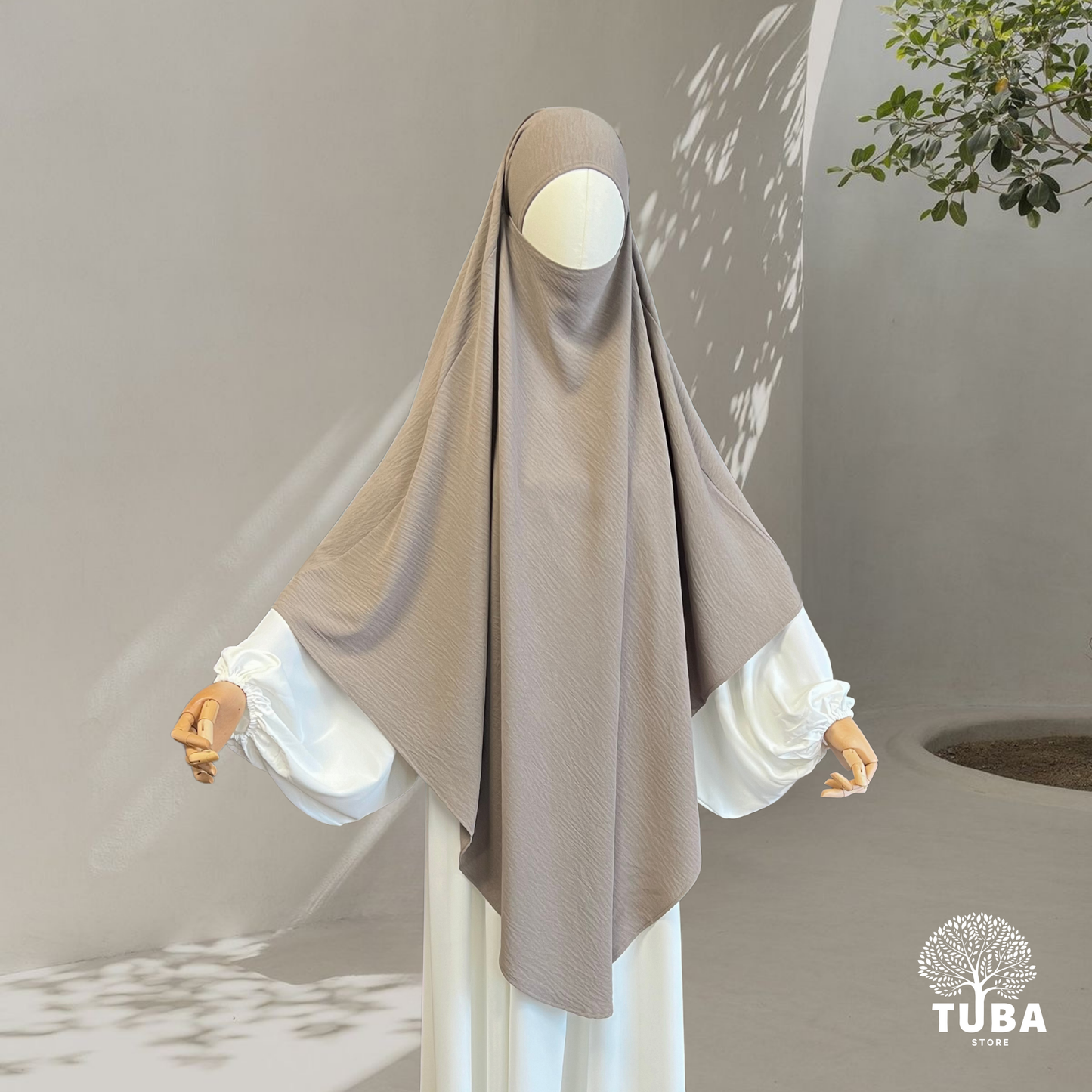 Einlagiger Premium Khimar Maxi - Jazz