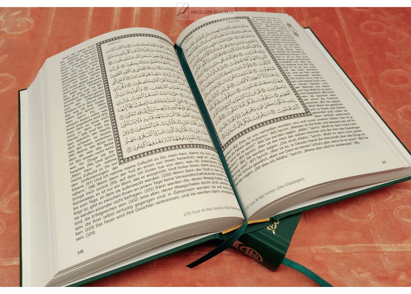 Al-Qur'an Al-Karim und seine ungefähre deutsche Bedeutung