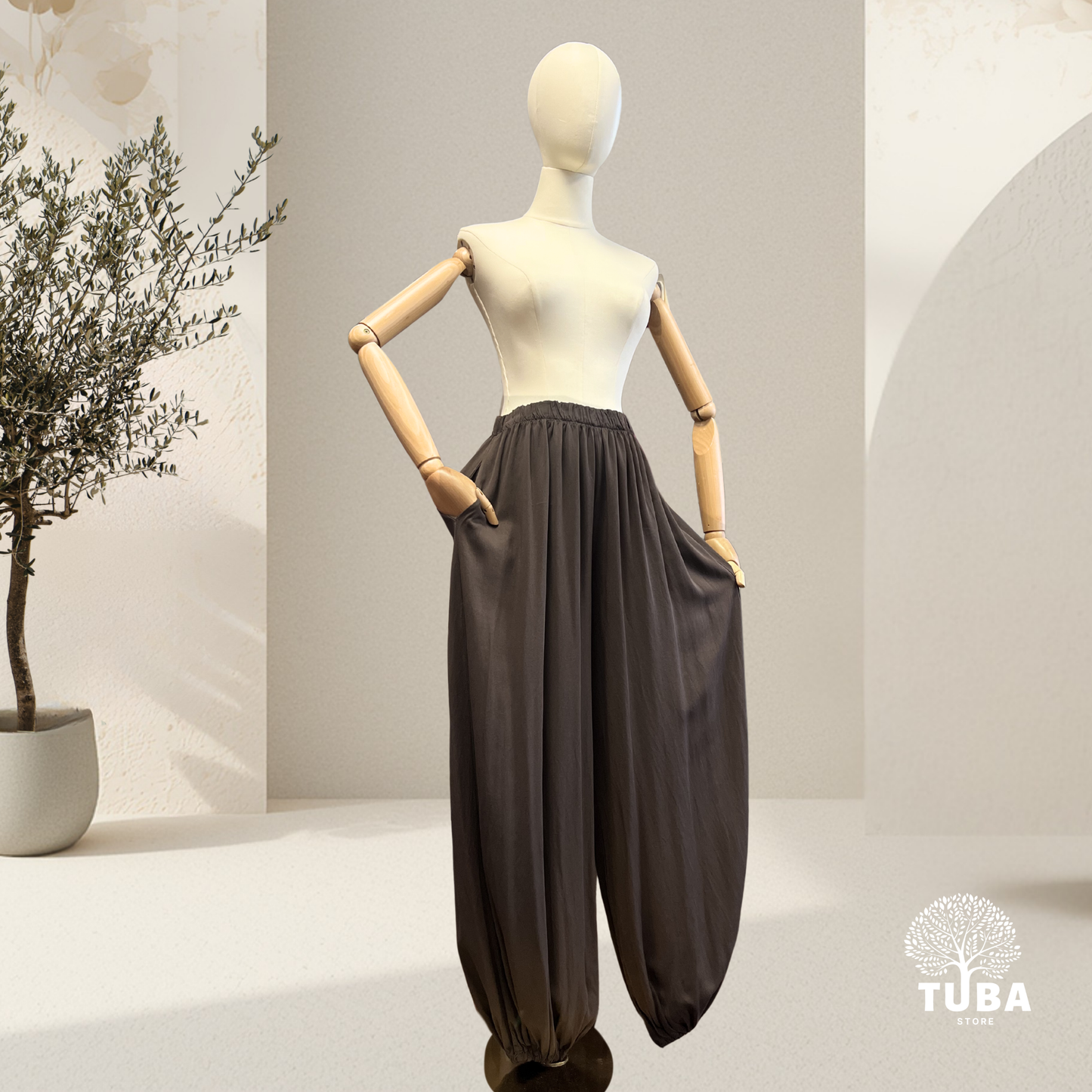 Sunnah Haremshose für Damen - 100% Lyocell
