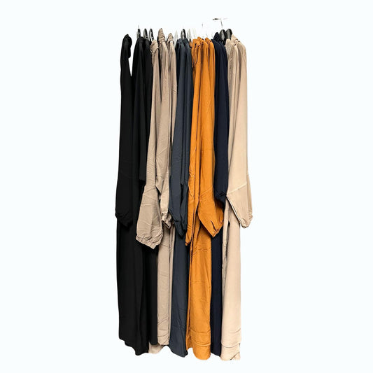 Jilbab einteilig - Wollpeach