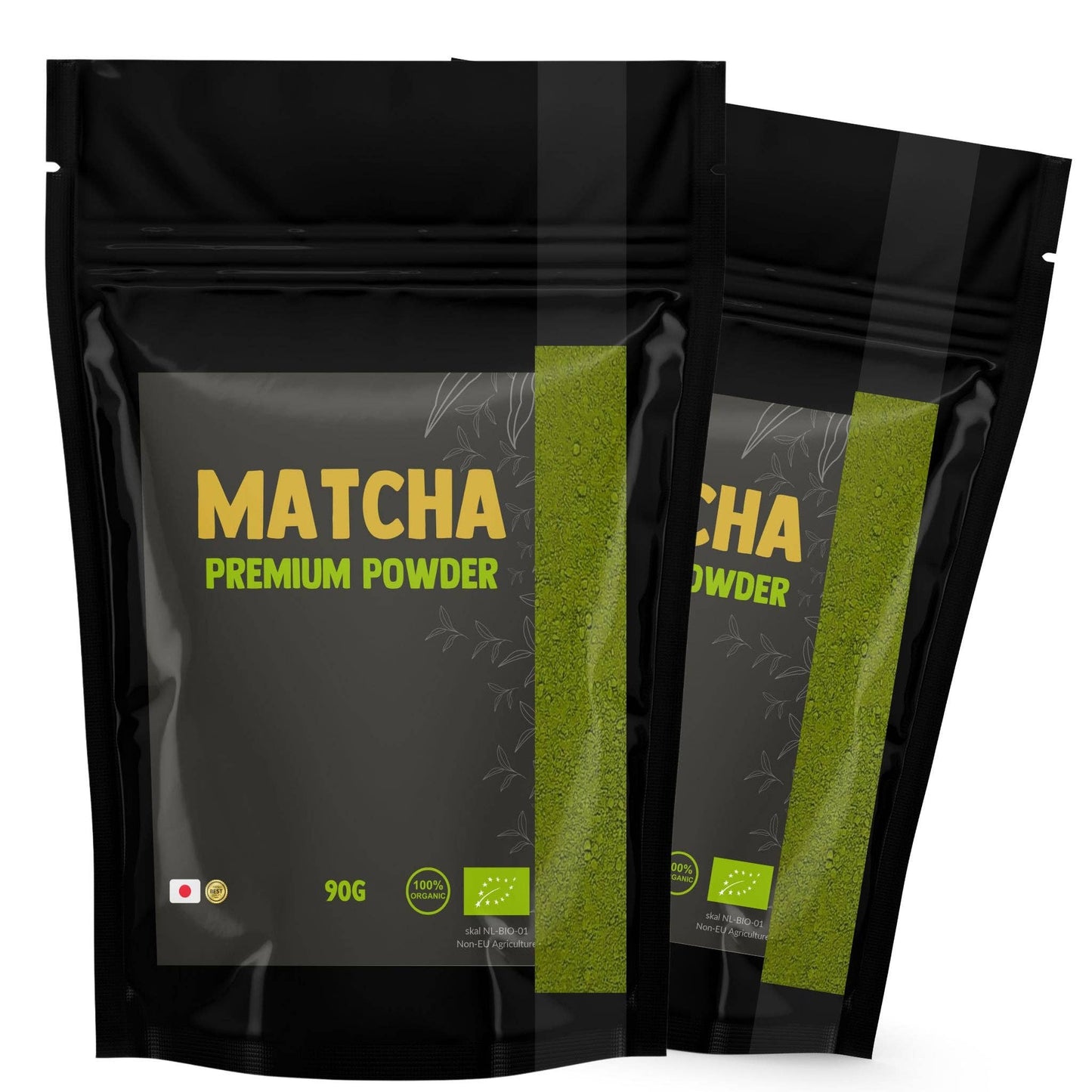 Matcha-Tee-Pulver Premium Bio - 90 Gramm