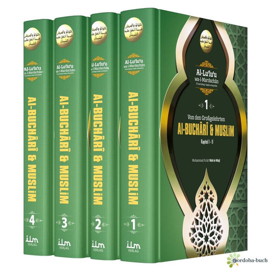 Al-Buchari & Muslim 4 Bänder-Set (Al-Luluu wal-Mardschan) Bukhari