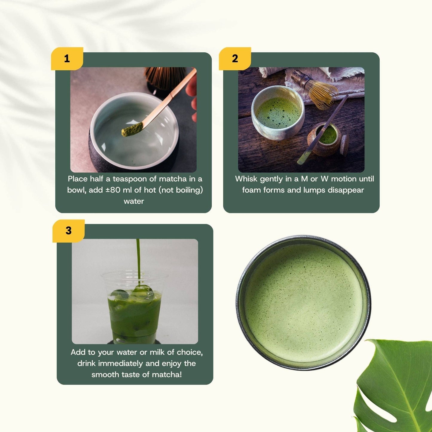 Matcha-Tee-Pulver Premium Bio - 90 Gramm