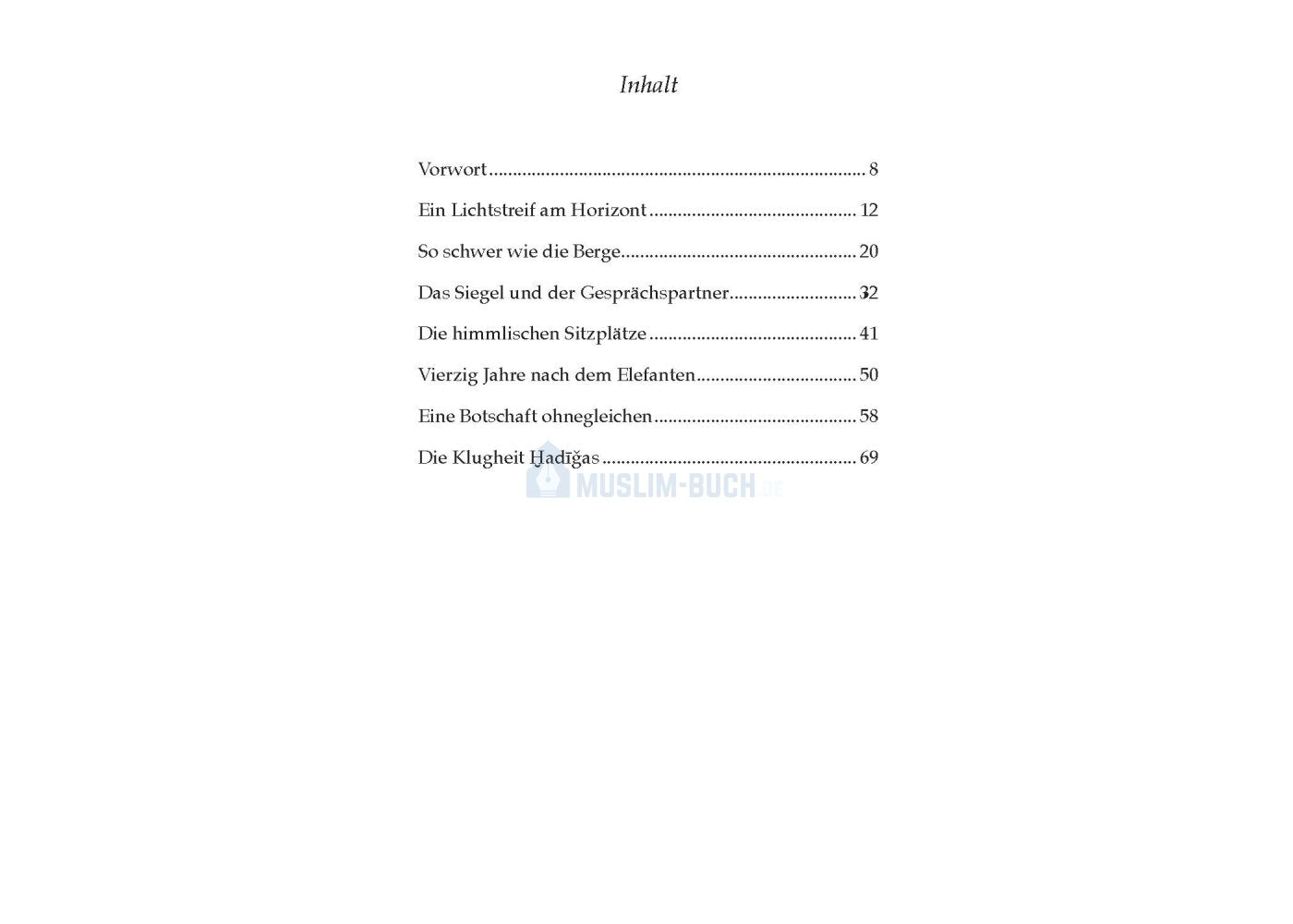 Eine Botschaft – Ohnegleichen