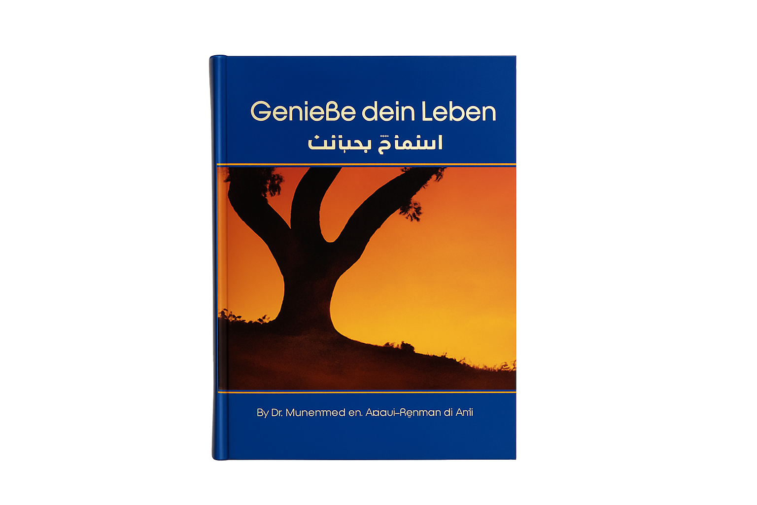 Farblich verbessertes Buchcover für Genieße dein Leben