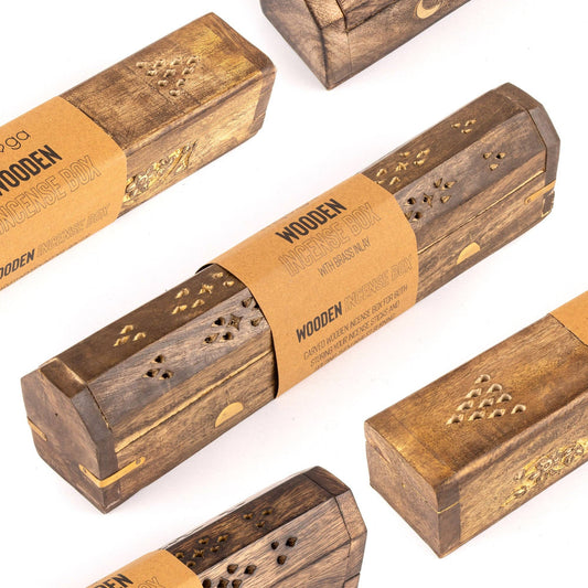 Räucherkästen aus Holz - Handgefertigt in Indien