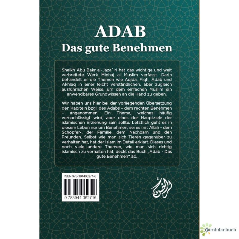 Adab - Das gute Benehmen (Sheikh Al jazairi)