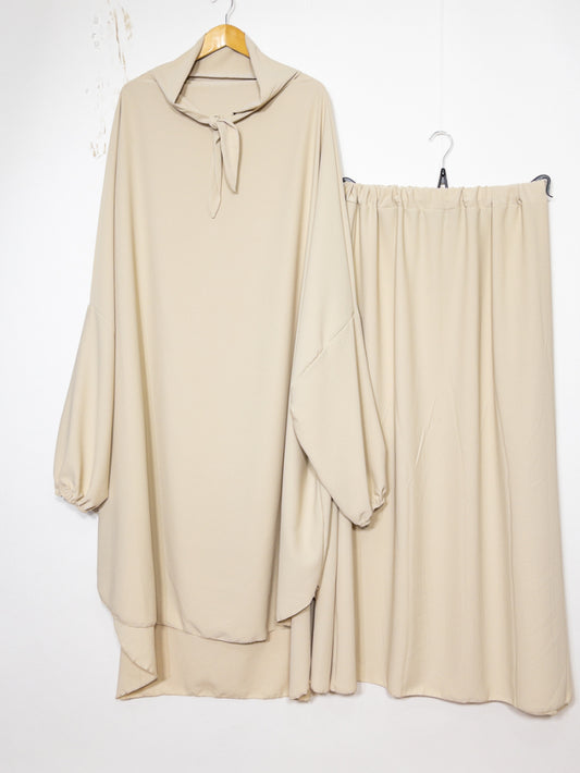 Jilbab Set - Medina-Seide