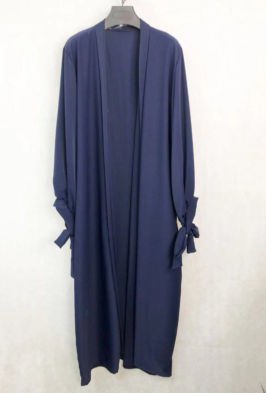 Kimono mit Schleifen - Medina-Seide