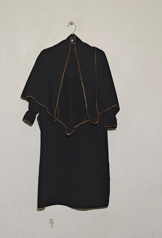 Abaya 2-teiliges Abaya-Kleid mit Khimar für Kinder