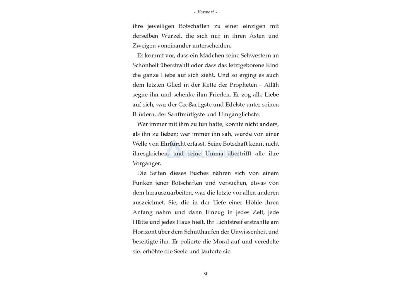 Eine Botschaft – Ohnegleichen