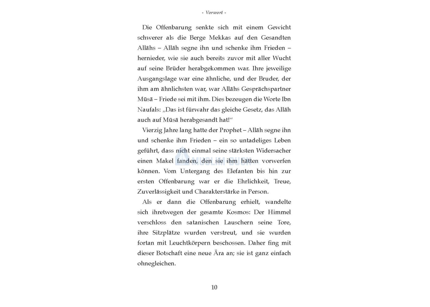 Eine Botschaft – Ohnegleichen