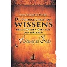 Die Vorzüglichkeit des Wissens der Früheren über das der Späteren