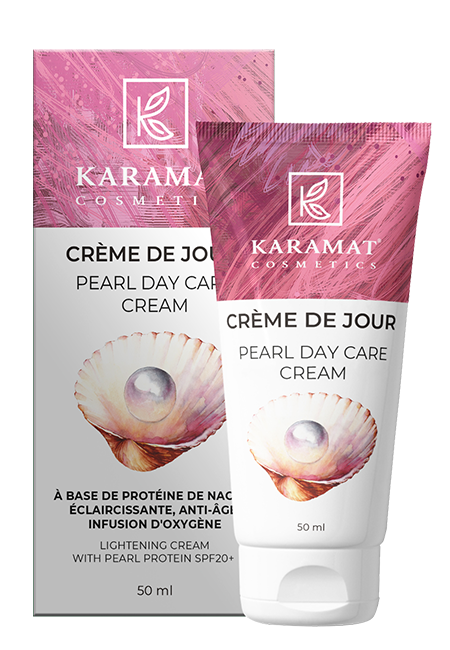 PEARL TAGESPFLEGECREME 50 ML AUFHELLENDE CREME MIT PERLENPROTEIN SPF20+