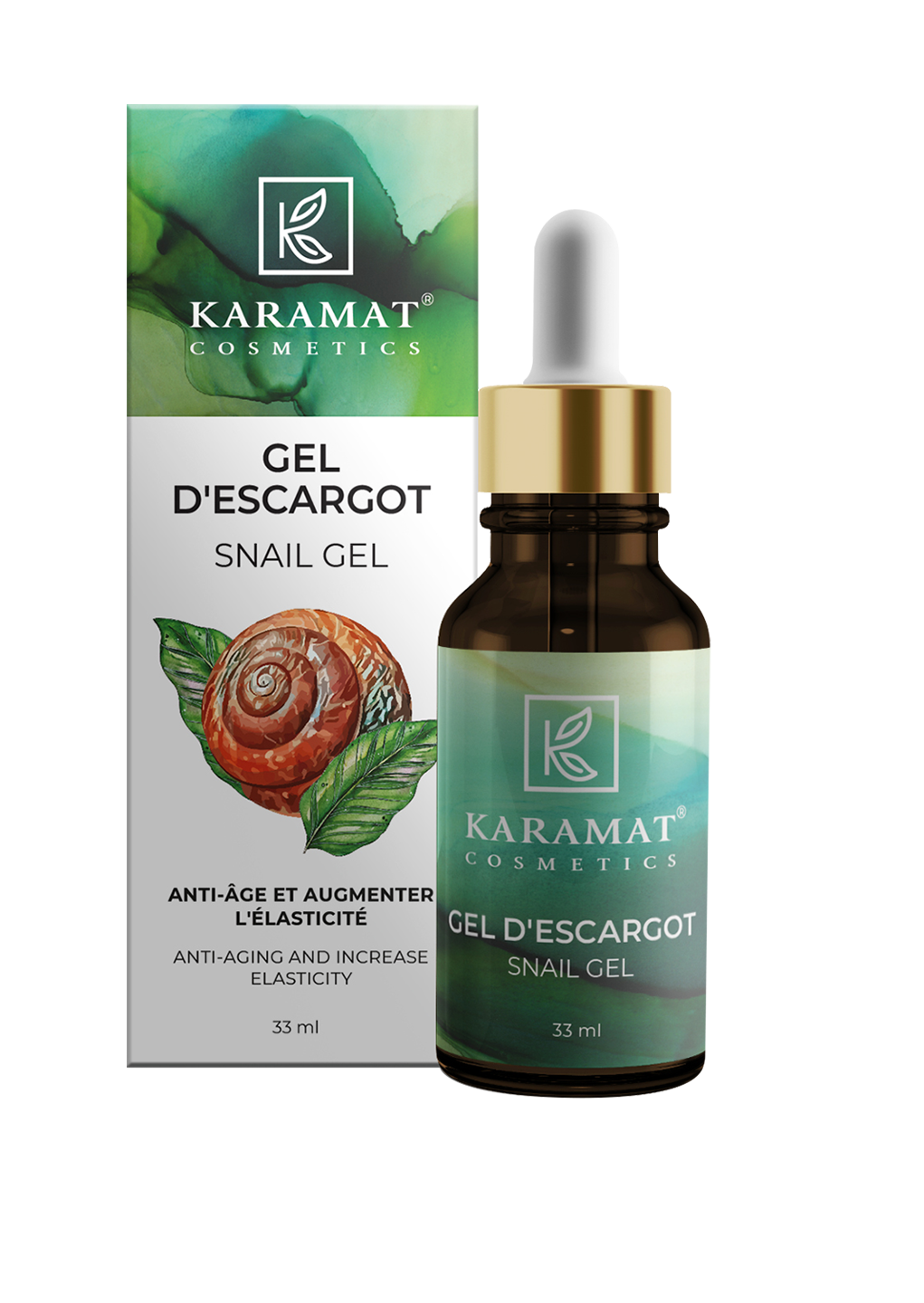 KARAMAT COSMETICS SNAIL GEL – ANTI-AGING UND ERHÖHENDE ELASTIZITÄT