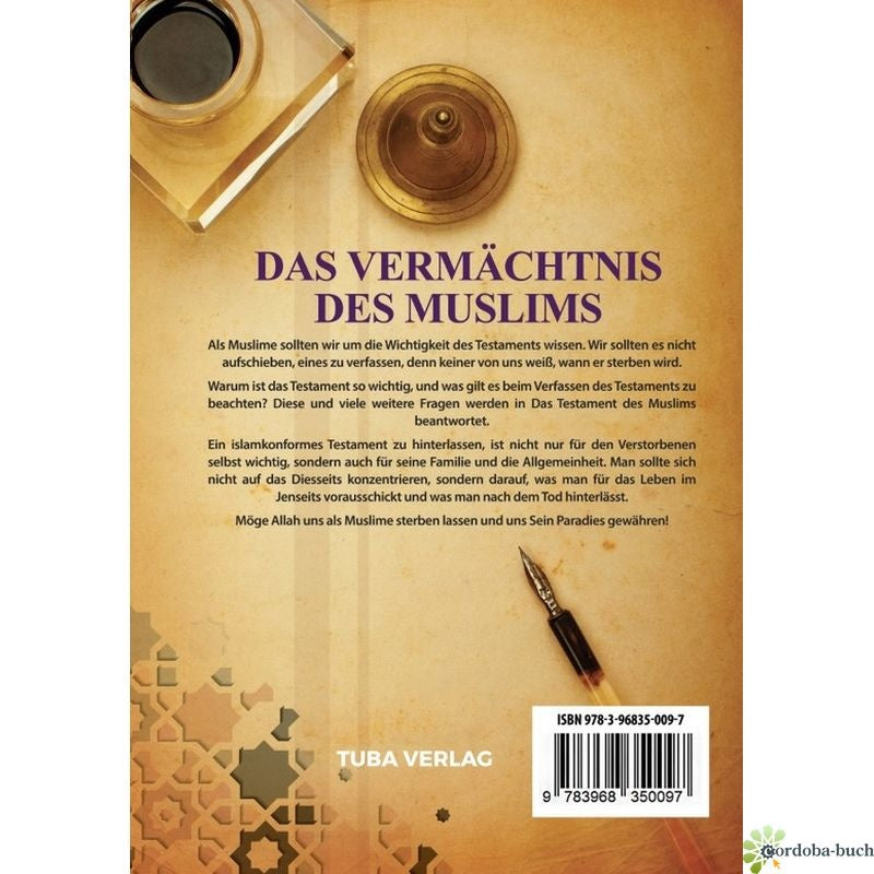 Das Vermächtnis des Muslims - Was hinterlassen wir und wie bereiten wir uns auf den Aufbruch ins Jenseits vor?